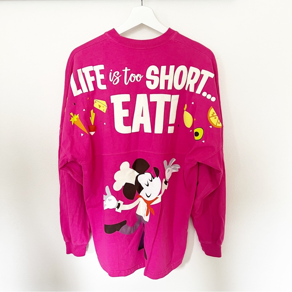 2020 Disney Food & Wine Festival Pink Spirit Jersey EUC Size Small - Picture 1 of 8